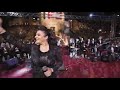 الفنانة ناديا منفوخ في قلعة حلب بمناسبة فوز الدكتور بشار الأسد بمنصب رئيس الجمهورية 