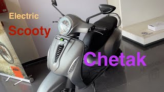 Bajaj Chetak Electric Scooty 2024