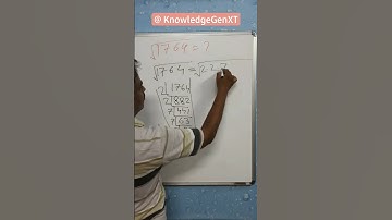 Square Root of 1764 = ?