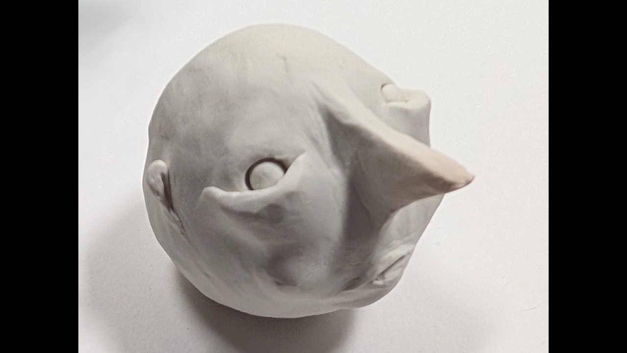 Sculpting a Head Out of Polymer Clay!