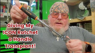 Snap-On Surgery: Giving My ICON Ratchet a Handle Transplant!