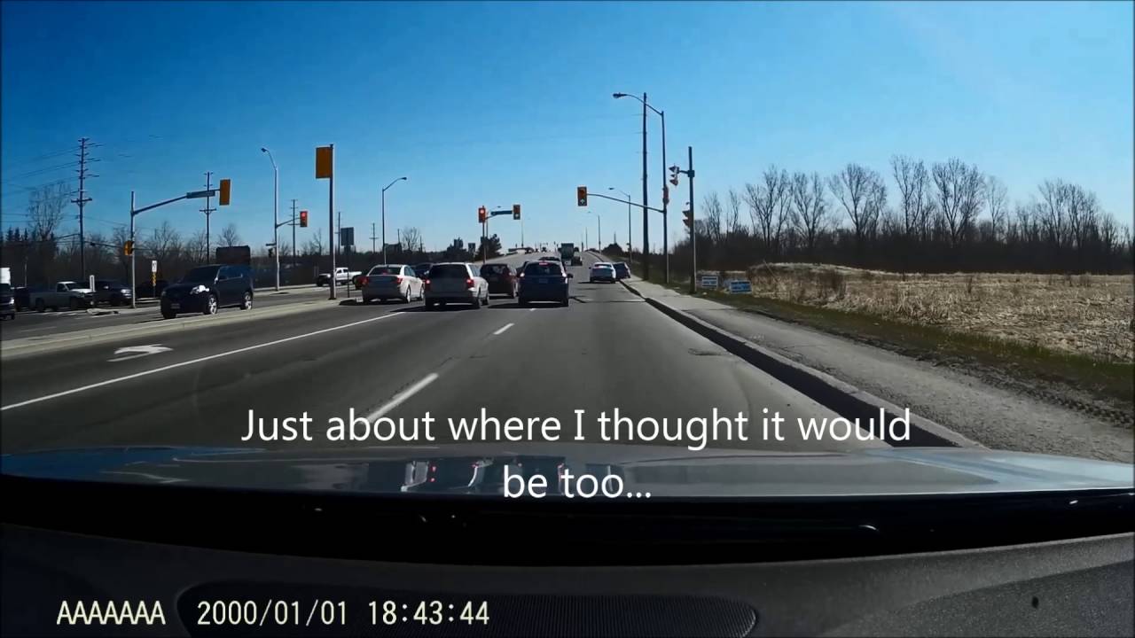 Ottawa Bad Drivers Kid nabbed by known speed trap on Walkley Road