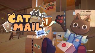 Cats work at post offices now!!! Catmail Co Playthrough