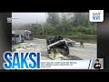Van na may kargang halos 3,000 kilo ng bigas, nawalan umano ng preno kaya umatras at... | Saksi