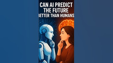 🤖 Can AI Predict the Future Better Than Humans? #FutureTech #Shorts #SciTech #Prediction #MindBlown