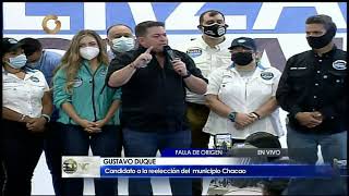 Gustavo Duque: Candidato a la reelección del Municipio Chacao