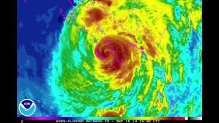 Hurricane Odile Rides Up Baja Peninsula | Video