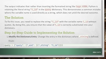 Mastering String Substitution in Python Dictionaries
