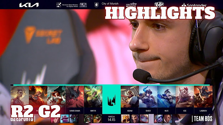 G2 vs BDS - Game 2 Highlights | Round 2 LEC 2024 Season Finals | G2 Esports vs Team BDS G-2