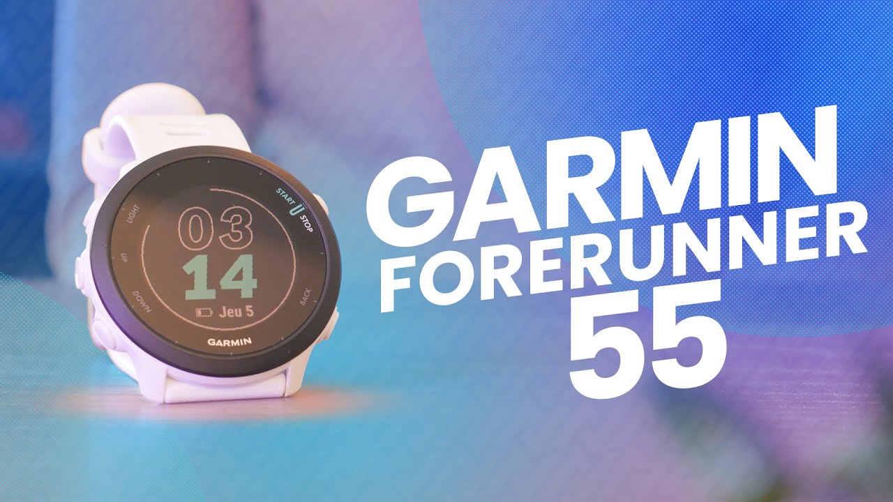 Test de la Garmin Forerunner 55 : Du 