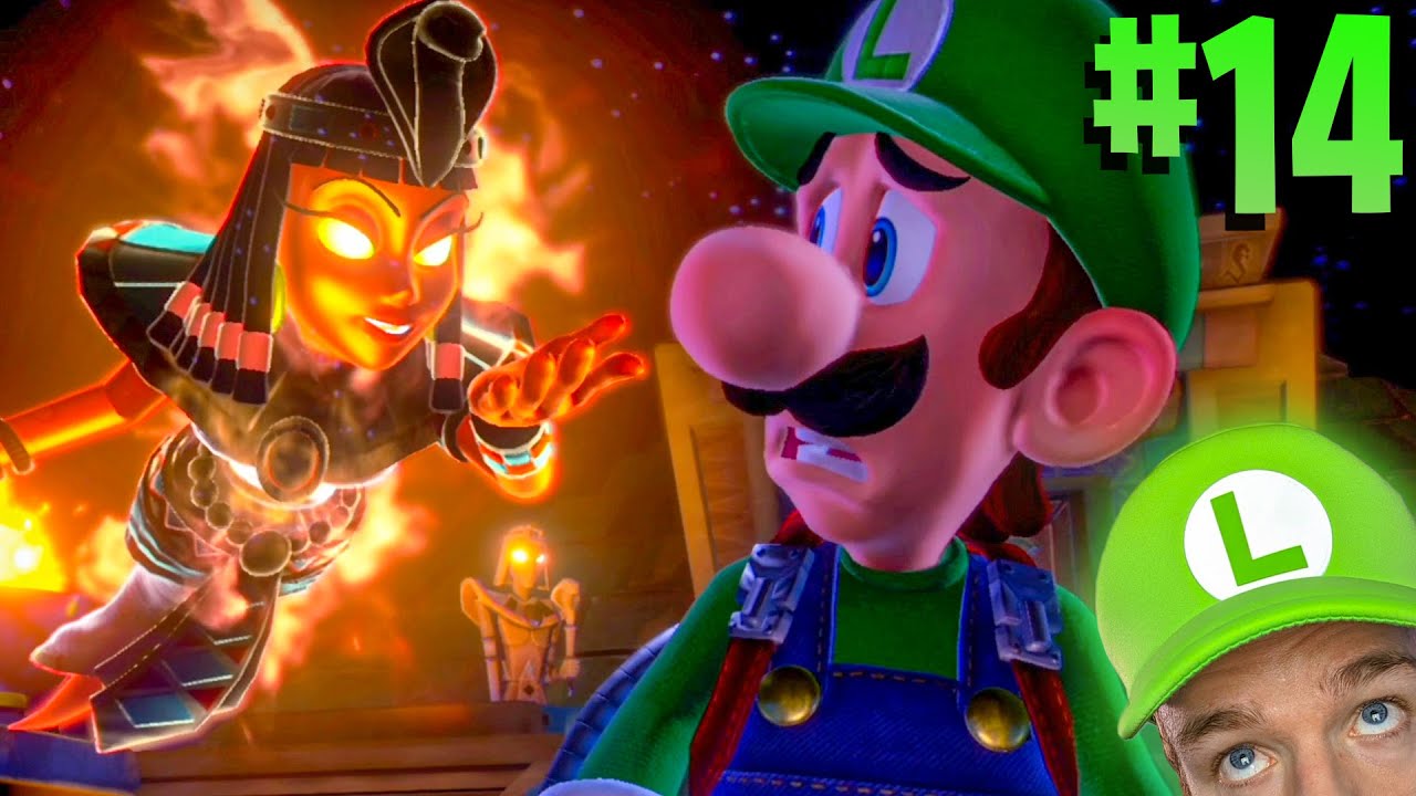 HALF ZAND, HALF SPOOK-VROUW BOSS FIGHT! | Luigi's Mansion 3 - Deel 14