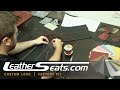 boutique upholstery seam options for custom leather interior conversion kits - LeatherSeats.com
