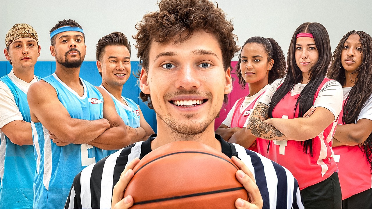 Парни против девушек — Кто лучше играет в баскетбол?