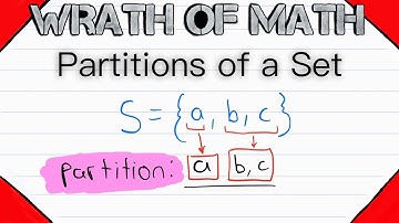 Partities van een verzameling | Verzamelingenleer