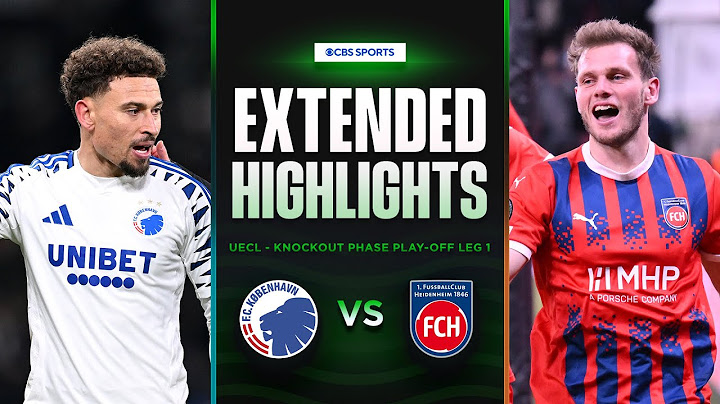 Copenhagen vs. Heidenheim: Extended Highlights | UECL Knockout Phase Play-off Leg 1 | CBS Sports