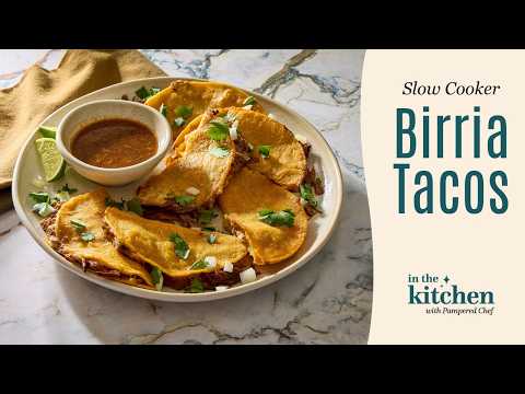 Slow Cooker Birria & Quesabirria Tacos | In the Kitchen with Pampered Chef