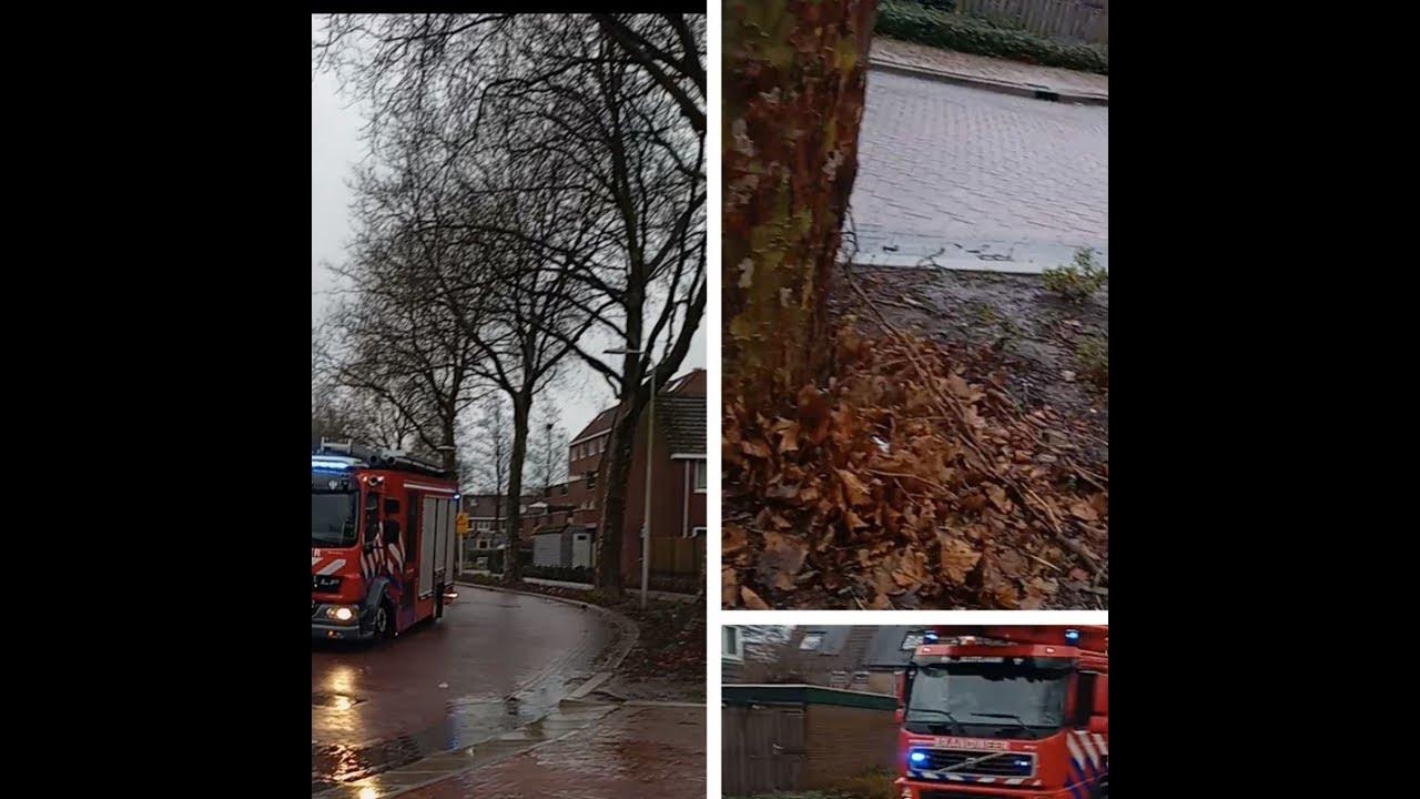 3 brandweers met spoed naar woningbrand Fidelio Capelle aan den IJssel
