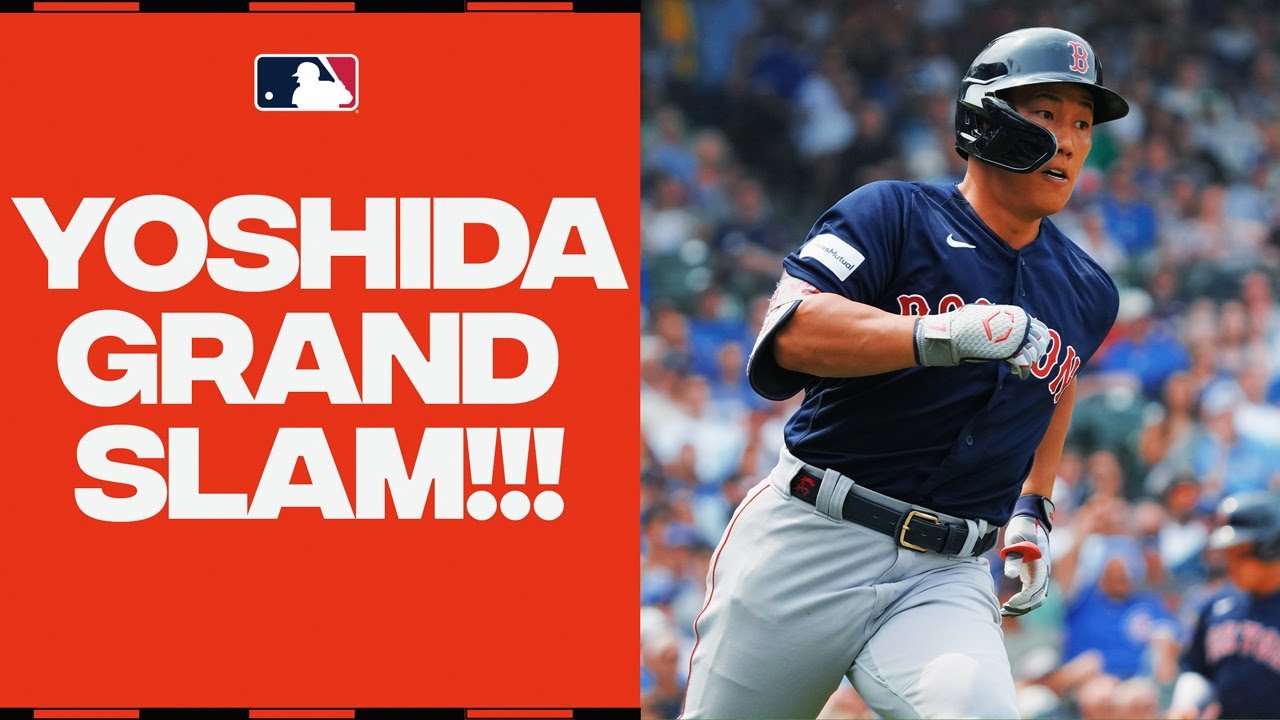 MACHO MAN YOSHIDA SLAM! Masataka Yoshida hits a GRAND SLAM for the Boston Red Sox!