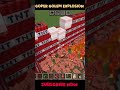 Coper Golem Explosion #shorts #minecraft