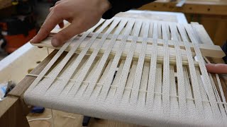 Creating a Unique Walnut Chair: Masterclass on Intricate Woven Seating by WD Restoration 14,432 views 1 month ago 19 minutes