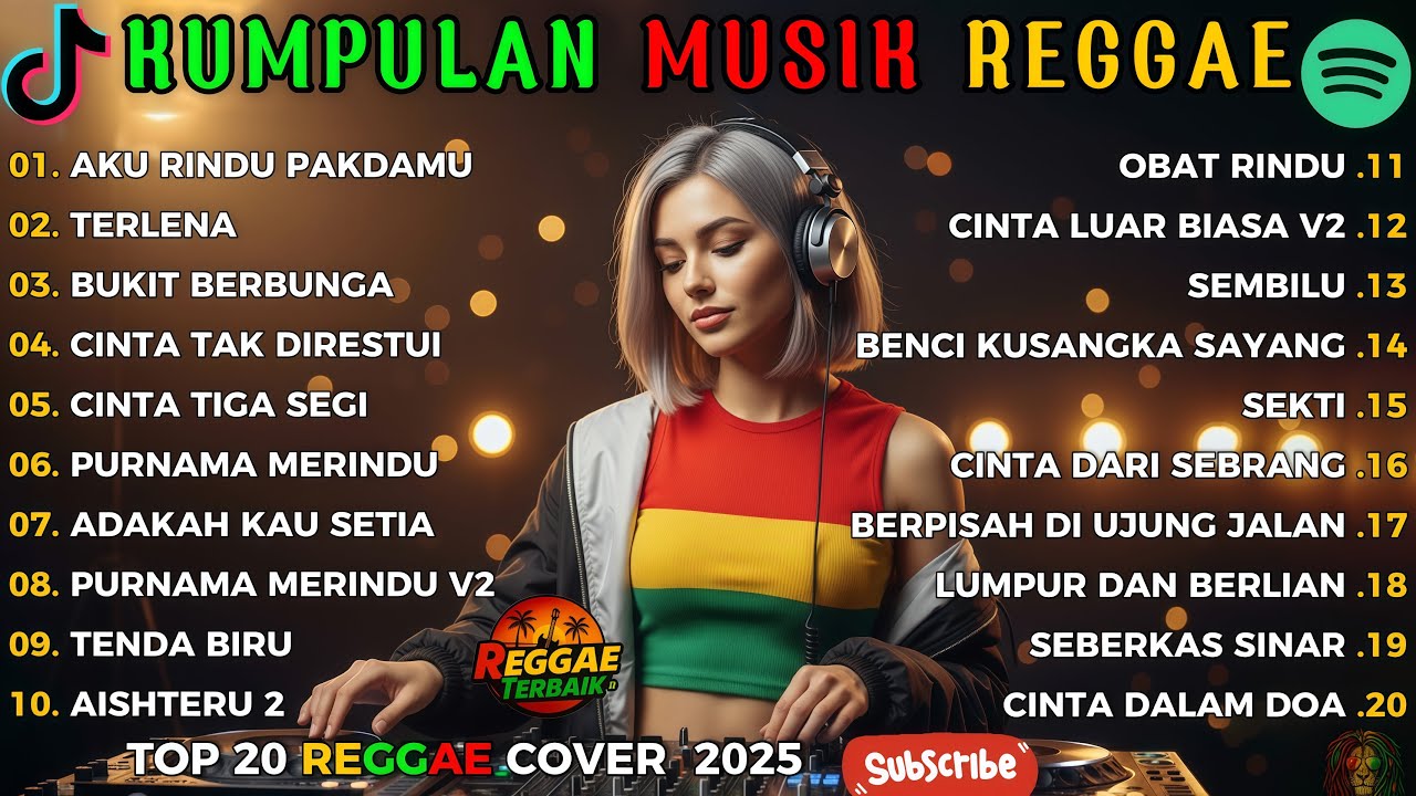 Reggae Terbaru 2025 Full Album 🎧 | Lagu Hits Spotify Indonesia | Musik Cover Santai