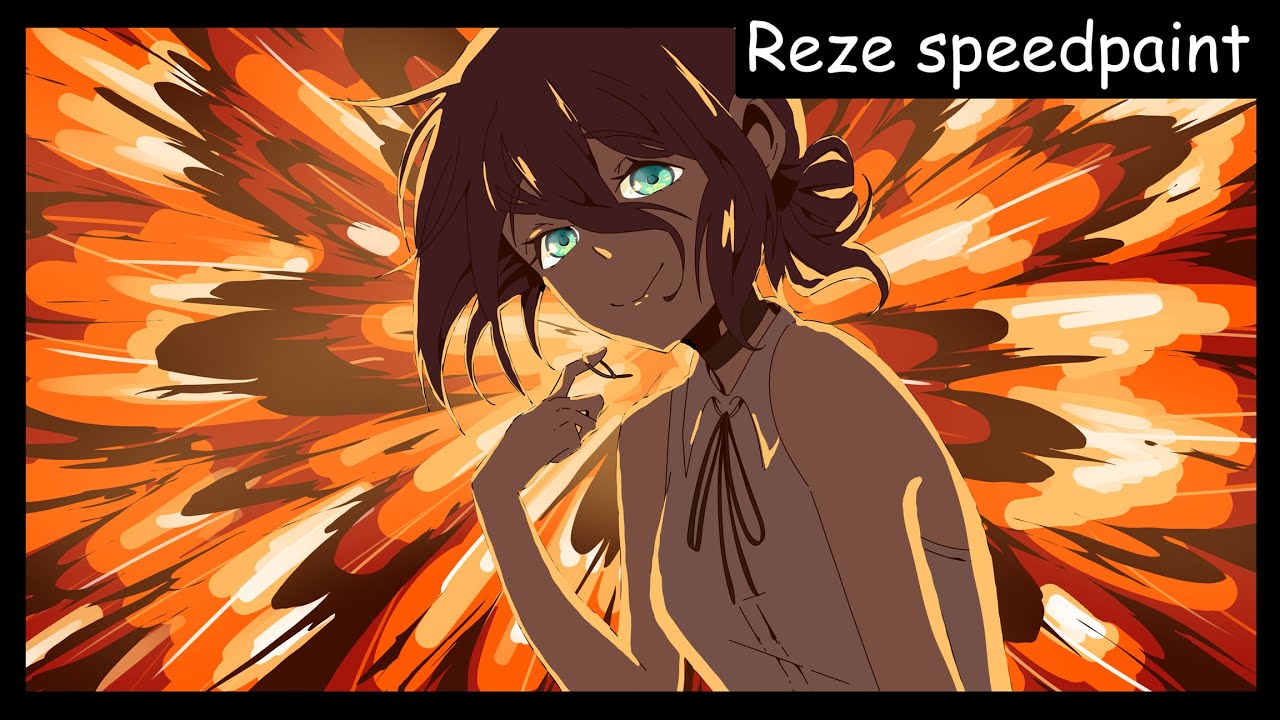 Chainsaw man - Reze Speedpaint