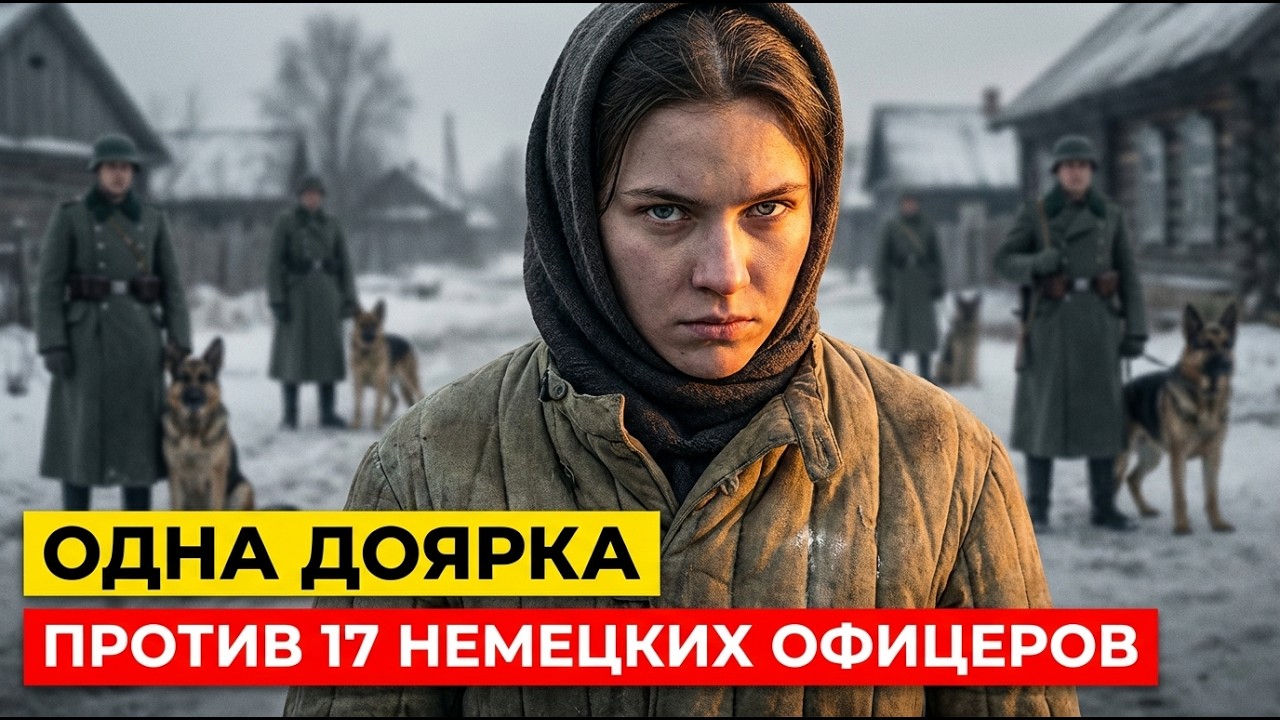 Немцы схватили ПРОСТУЮ ДОЯРКУ. Они не знали, что это лучший снайпер НКВД и что им осталось недолго…