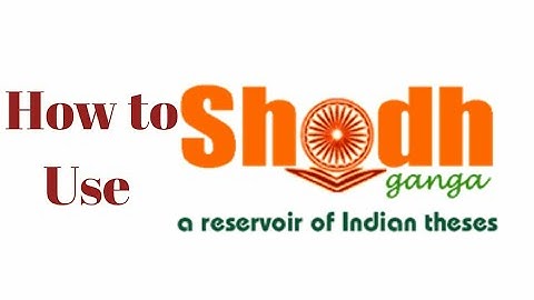 How to Search and Download Thesis from Shodhganga ? #QandAJunction #Shodhganga  #IndianThesis