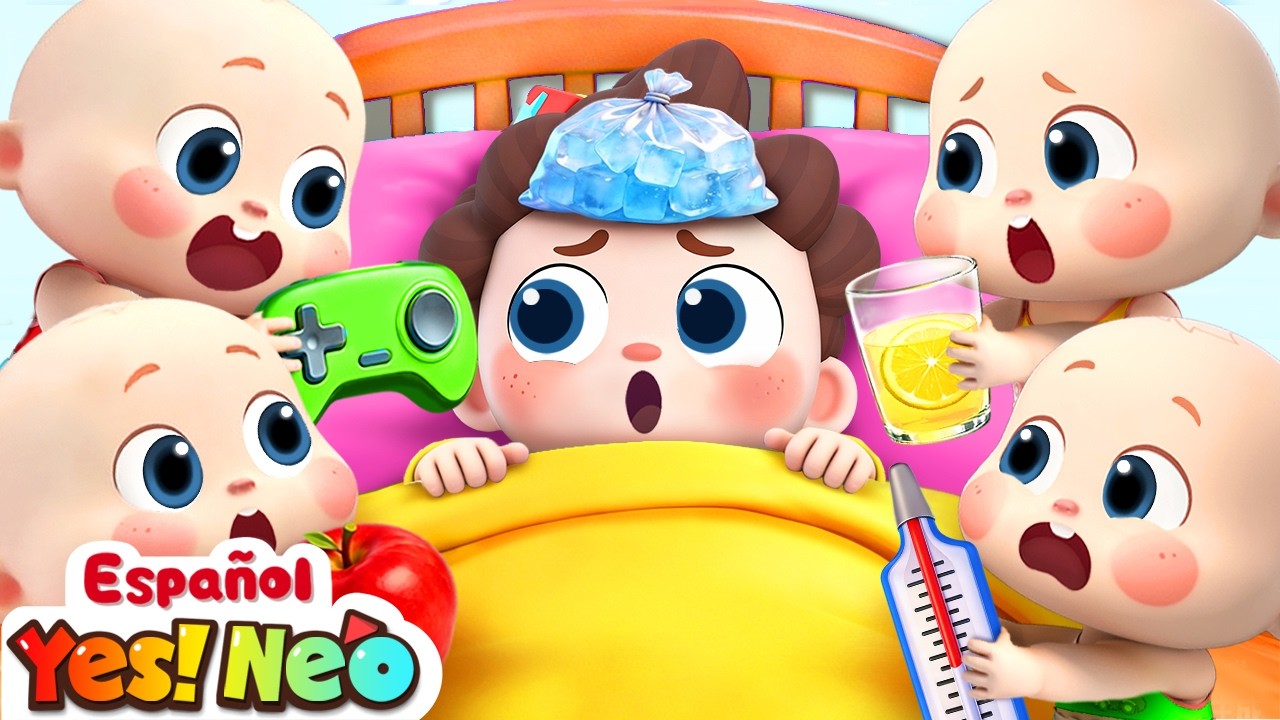 Neo No Se Siente Bien | Yes! Neo | Canciones Infantiles | BabyBus en Español