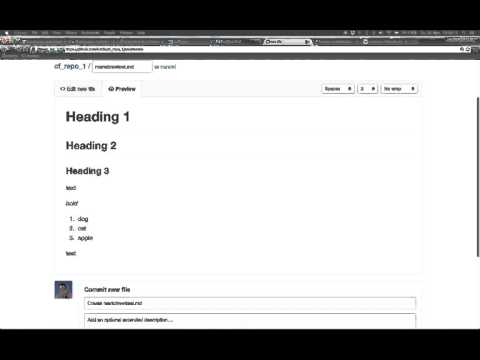 Markdown Introduction