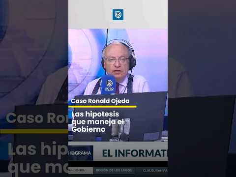 Caso Ronald Ojeda: Las hipótesis que maneja el gobierno