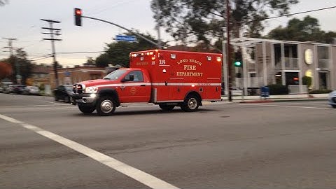 LBFD rescue 18 transporting code 3
