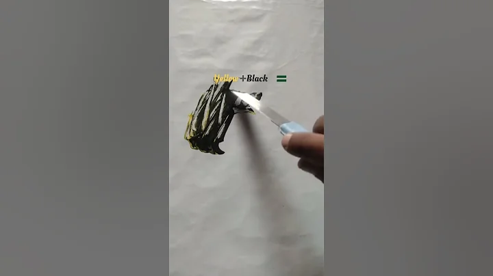 Unexpected color recipes #colormixing #paintmixing #asmrart #tappingsounds #colortheory #painting