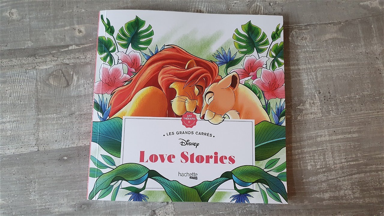 Disney Les grands carrés Disney Love stories flipthrough