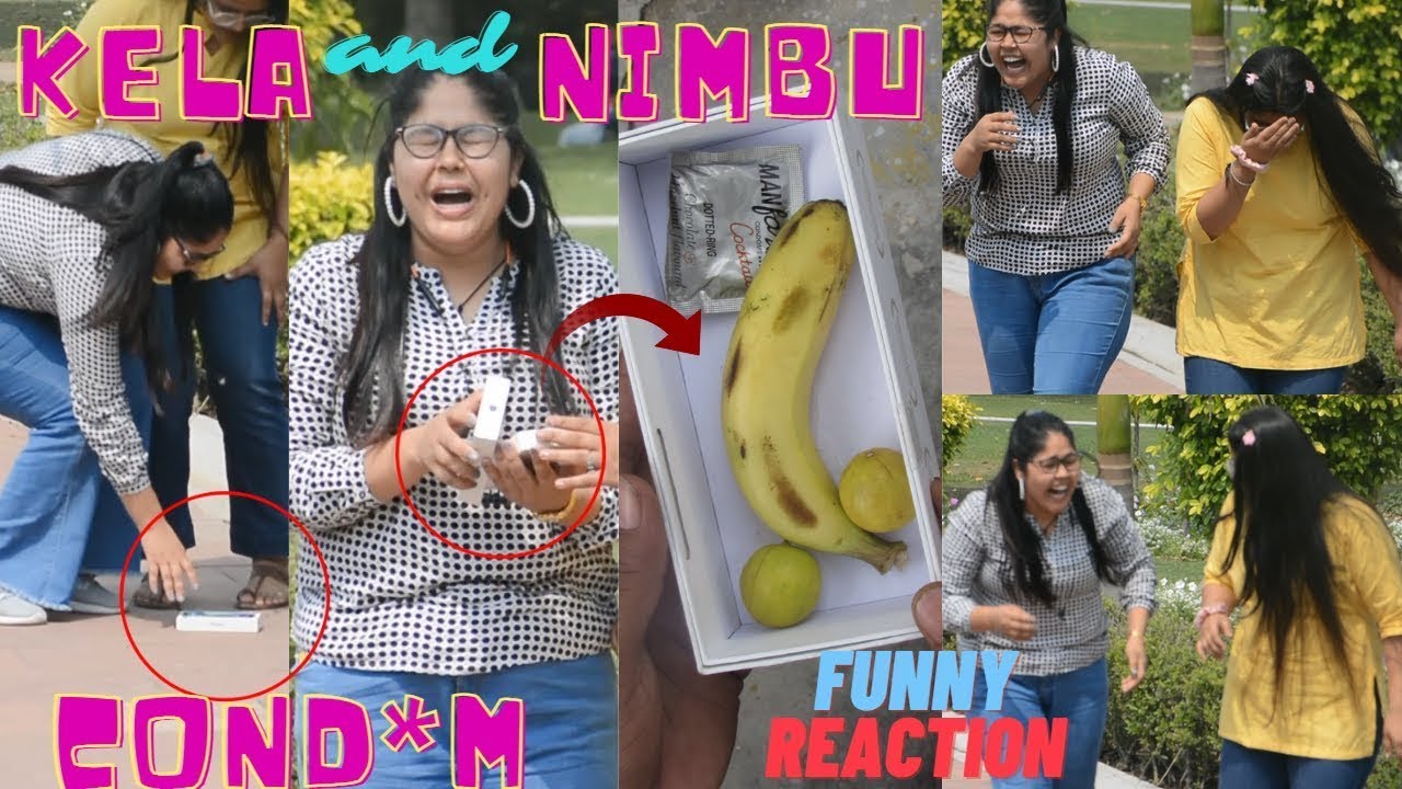 Kela, Nimbu and Condom in iPhone Box || Prank || Funny Reaction || prank video 