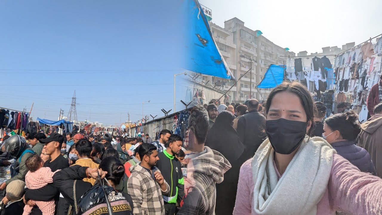 Sunday market ki bhasad dekho guys 🌞🍂😶‍🌫️