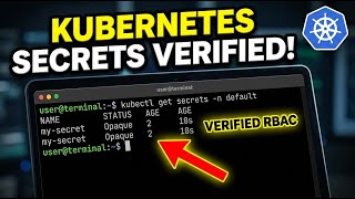 How to verify Kubernetes secrets with kubectl and RBAC - Step By Step