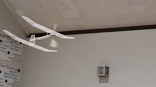 A6 tandem indoor model airplane