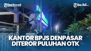 Kantor BPJS Denpasar Diteror, Spanduk Walikota Pembohong dan Lemparan Batu, Polda Bali Turun Tangan