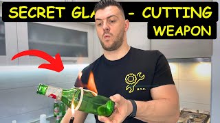 How to Cut Glass Bottles Using Fire Like a Pro!