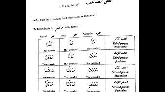 Lesson17 Unit2 Arabic Double Lettered Verbs Part2 Quranic Language Made Easy By Hafiza Iffath Hasan