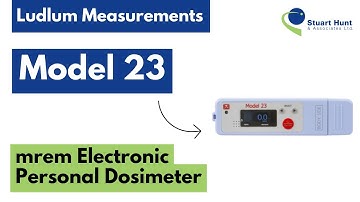 Model 23 mrem Electronic Personal Dosimeter | Ludlum Measurements