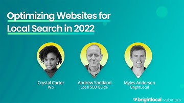 Optimizing Websites for Local Search in 2022 | BrightLocal Webinar