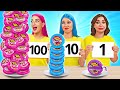 100個重ねフードチャレンジ #3 Multi Do Fun Challenge