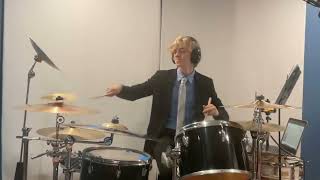 Gordon Goodwin&#39;s Big Phat Band - High Maintenance (Drum cover by 14 year old)