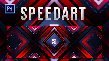 How to make a shape based HEADER | Resolve Graphics | Speedart