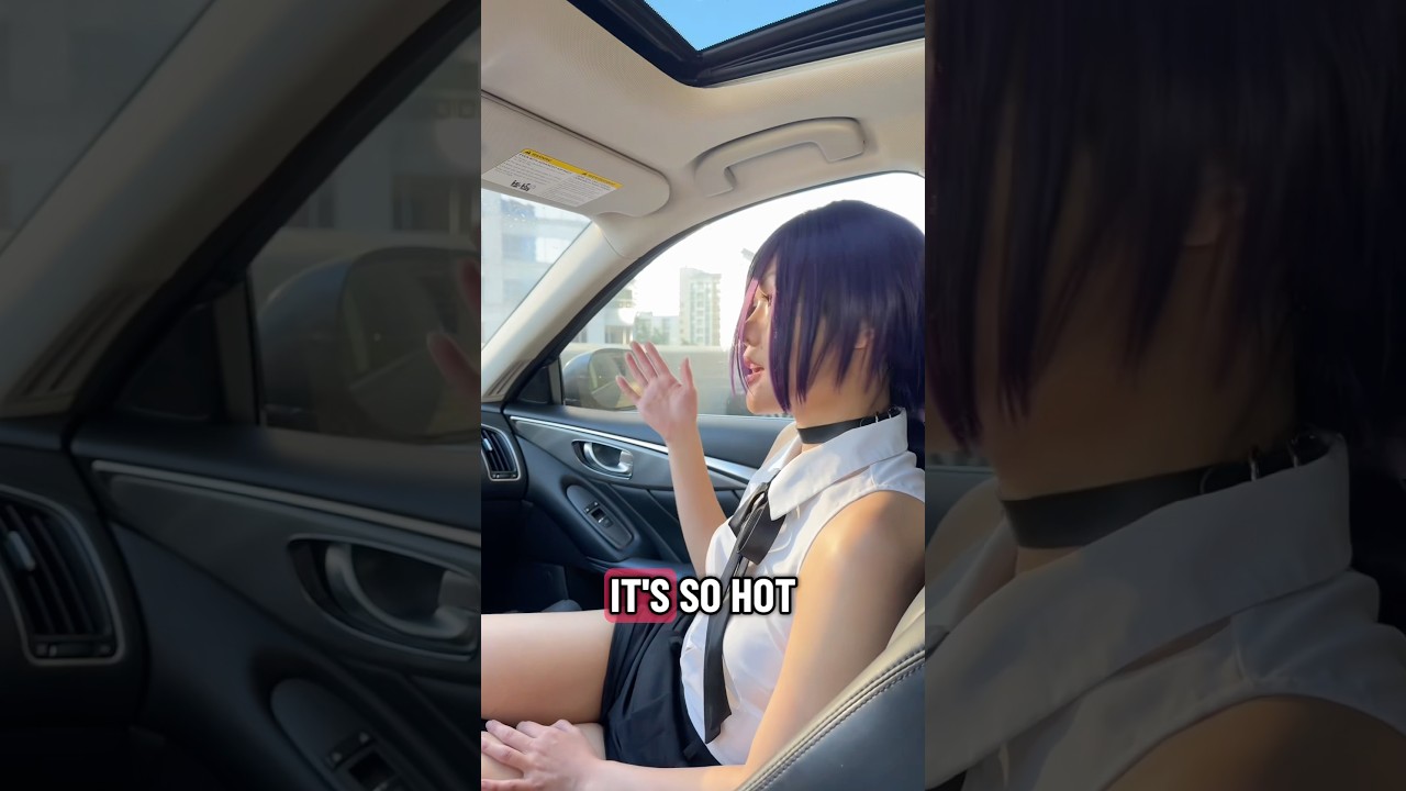 Kobeni’s Car gets traumatized 😭 #anime #chainsawman #denji #reze