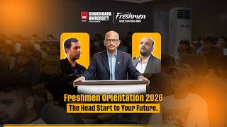 Freshmen Orientation Phase 2 | CU Uttar Pradesh Campus starts a new phase of learning & Education