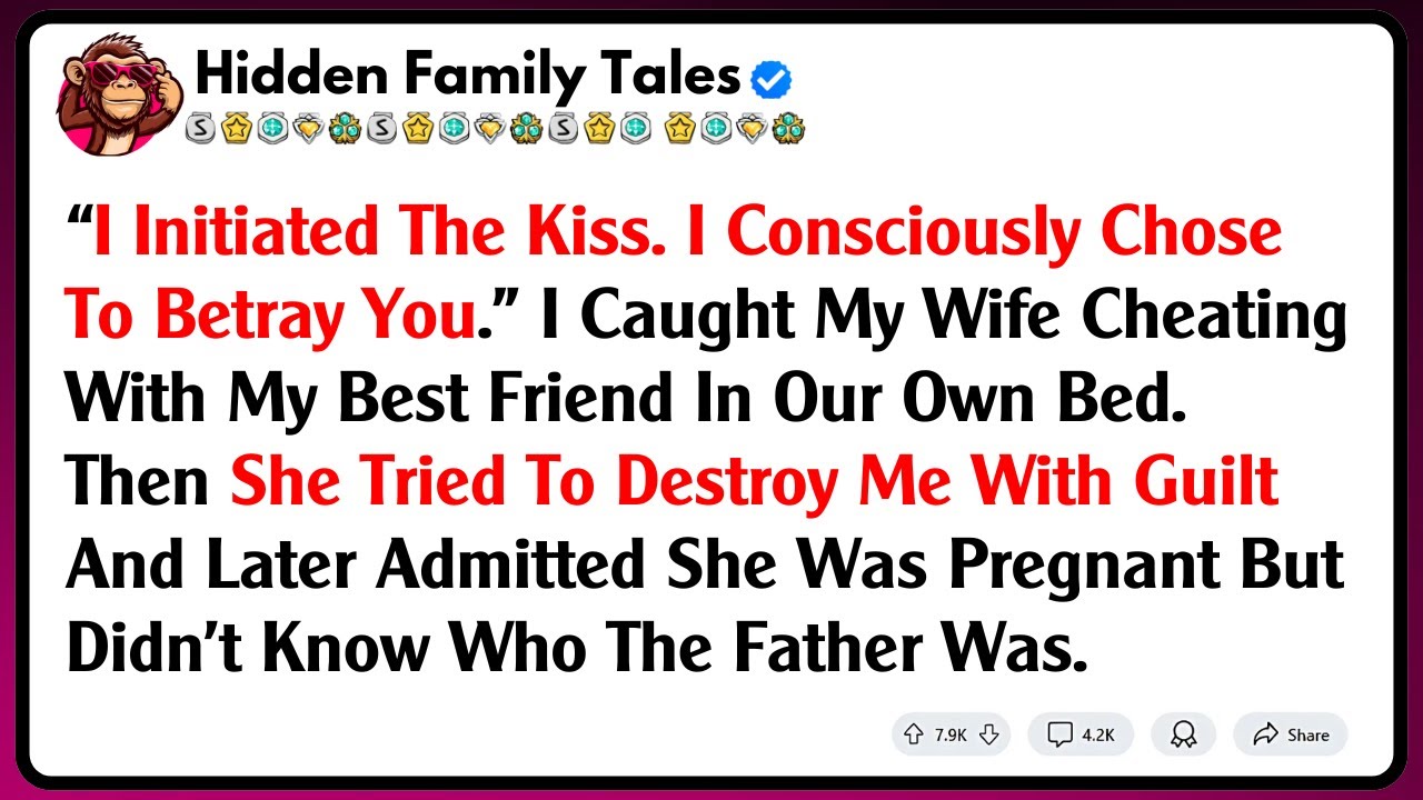 “I Initiated The Kiss. I Consciously Chose To Betray You.” I Caught My Wife Cheating With My...
