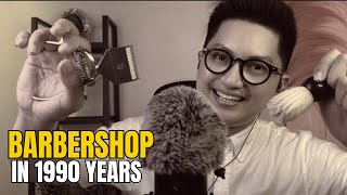 [ASMR] BARBERSHOP In 1990 For Relaxing Mood Sleep